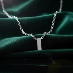 Collar Rosario Esmeralda — Oro 18k tejido