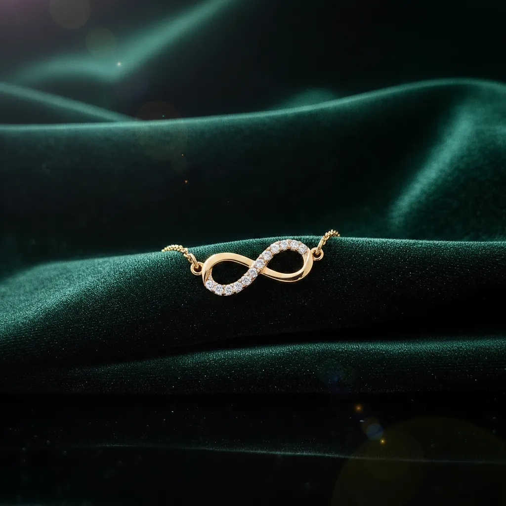 Símbolo Infinito — Dije plata 925